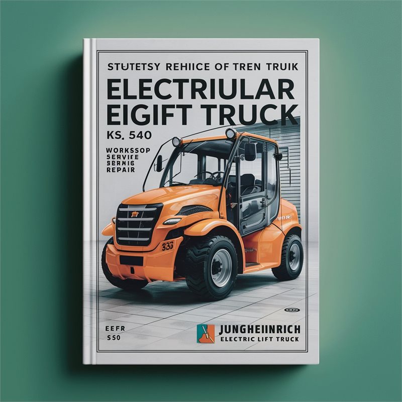 Jungheinrich Electric Lift Truck EFG 5 Series Service Repair Workshop Manual PDF