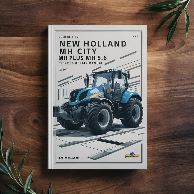 New Holland MH City Plus 5.6 Tier 8546; Wheel Excavator Service Repair Workshop Manual PDF
