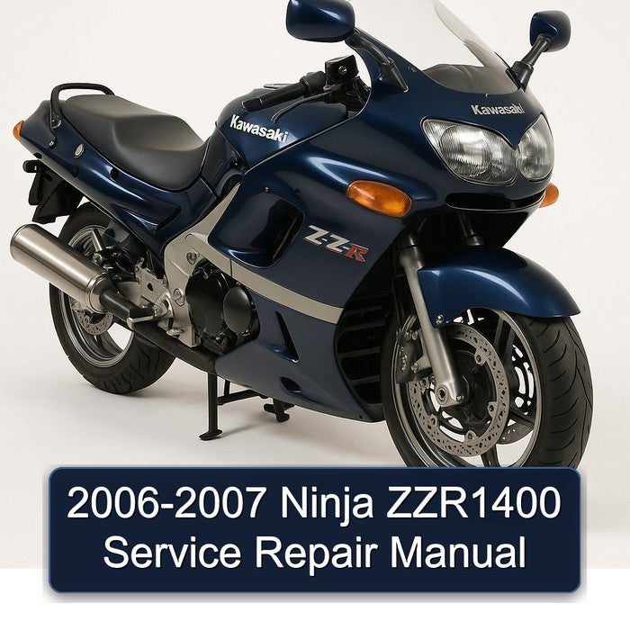 2006-2007 Kawasaki Ninja ZZR1400 Service Repair Workshop Manual