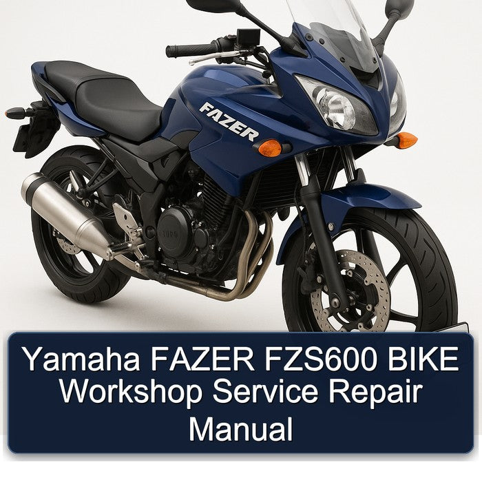 Yamaha Fazer FZS600 Bike Service Repair Workshop Manual PDF