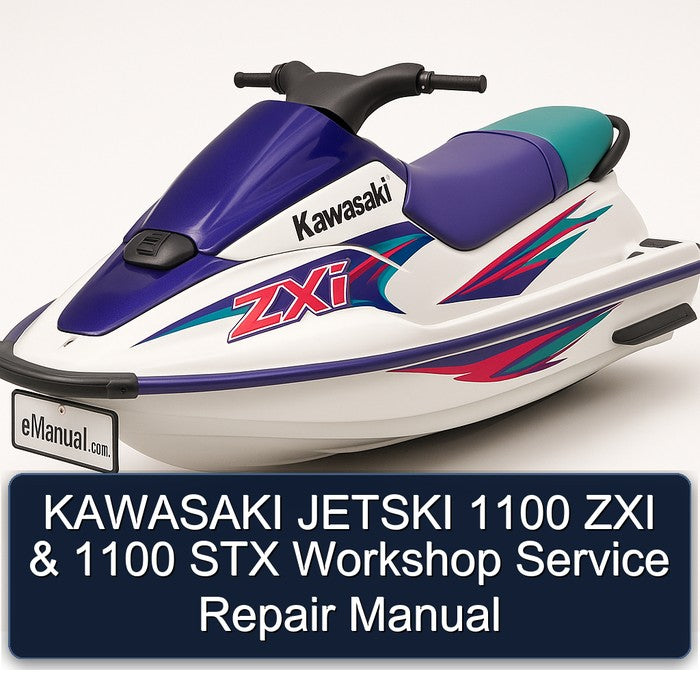 Kawasaki Jetski 1100 ZXI STX Service Repair Workshop Manual PDF