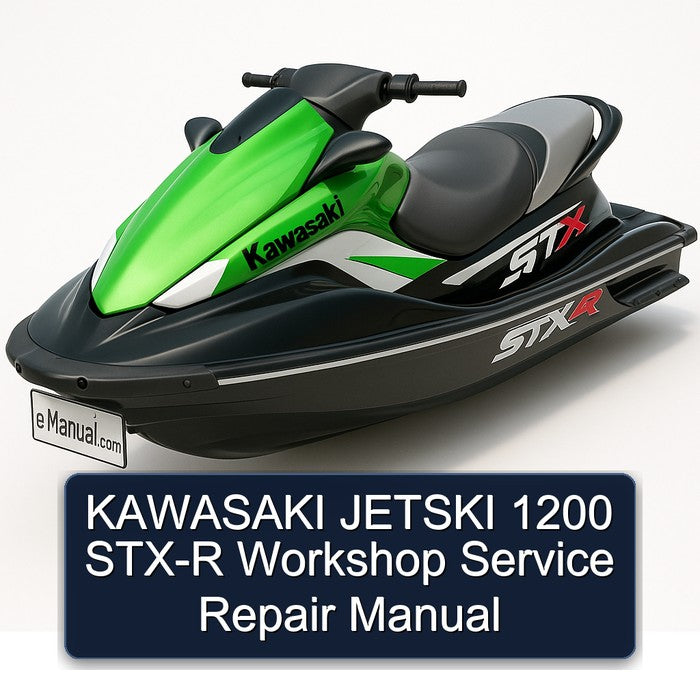 Kawasaki Jetski 1200 STX-R Service Repair Workshop Manual PDF
