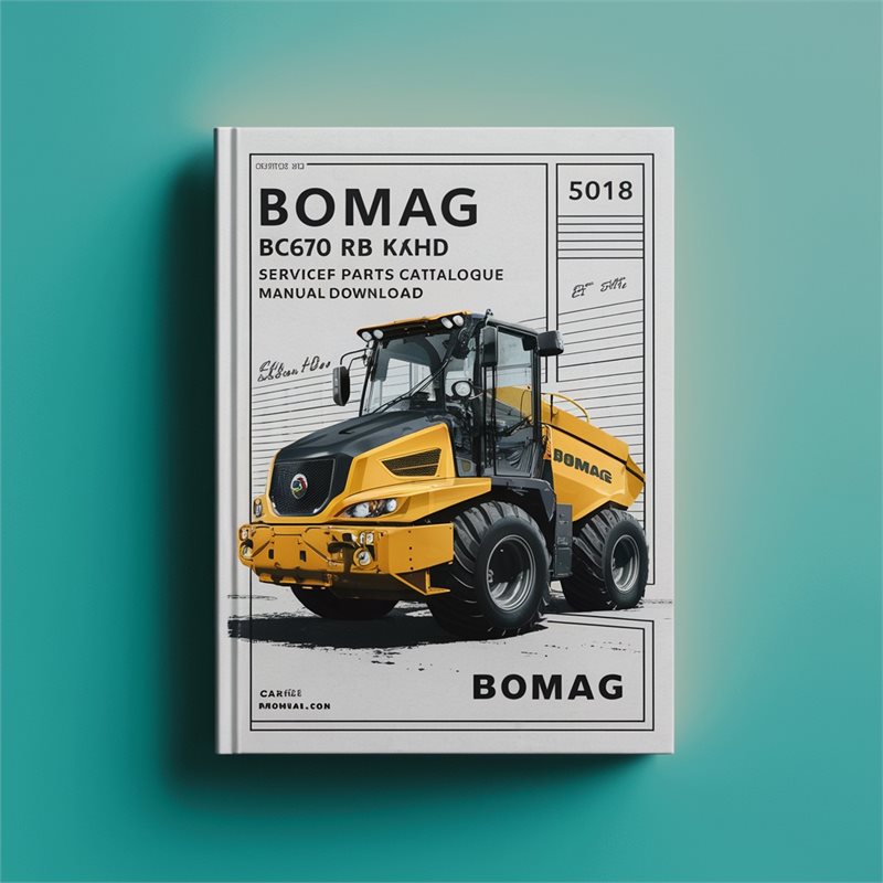 Bomag BC670 RB KHD Refuse Compactor Sn101570301001-101570301019 Parts Catalog PDF