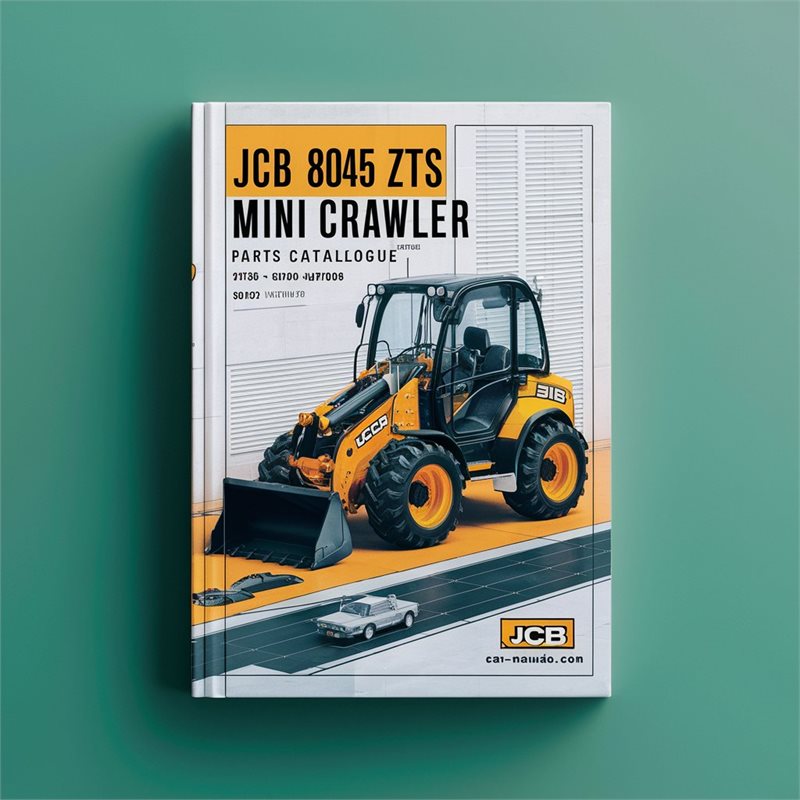 JCB 8045 ZTS Mini Crawler Excavator (sn: 01056000-01057999 01070500-01070635 01070642-01070699) Parts Catalog PDF