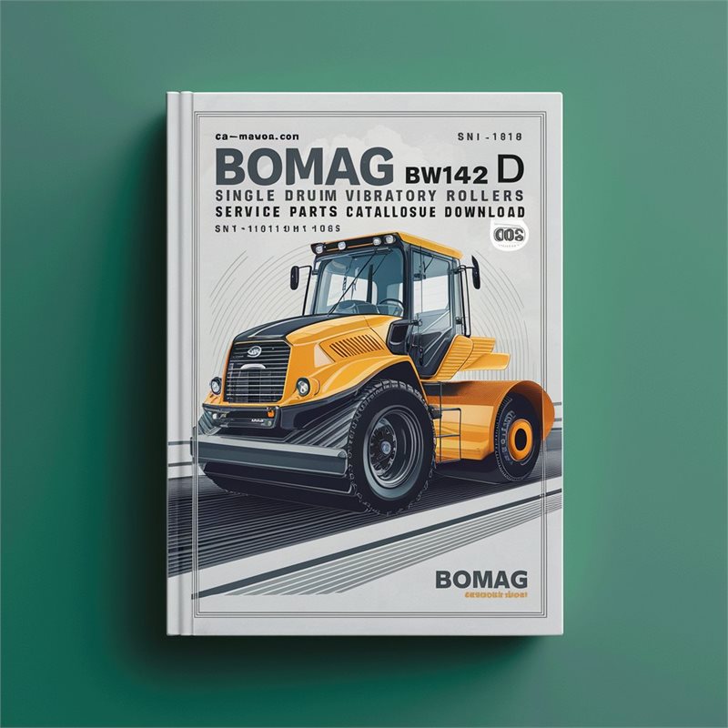 Bomag BW142 D Single Drum Vibratory Rollers Sn101510110303-101510110439 Parts Catalog PDF