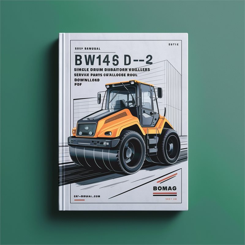 Bomag BW142 D-2 Single Drum Vibratory Rollers Sn136510121001-136510129999 Parts Catalog PDF