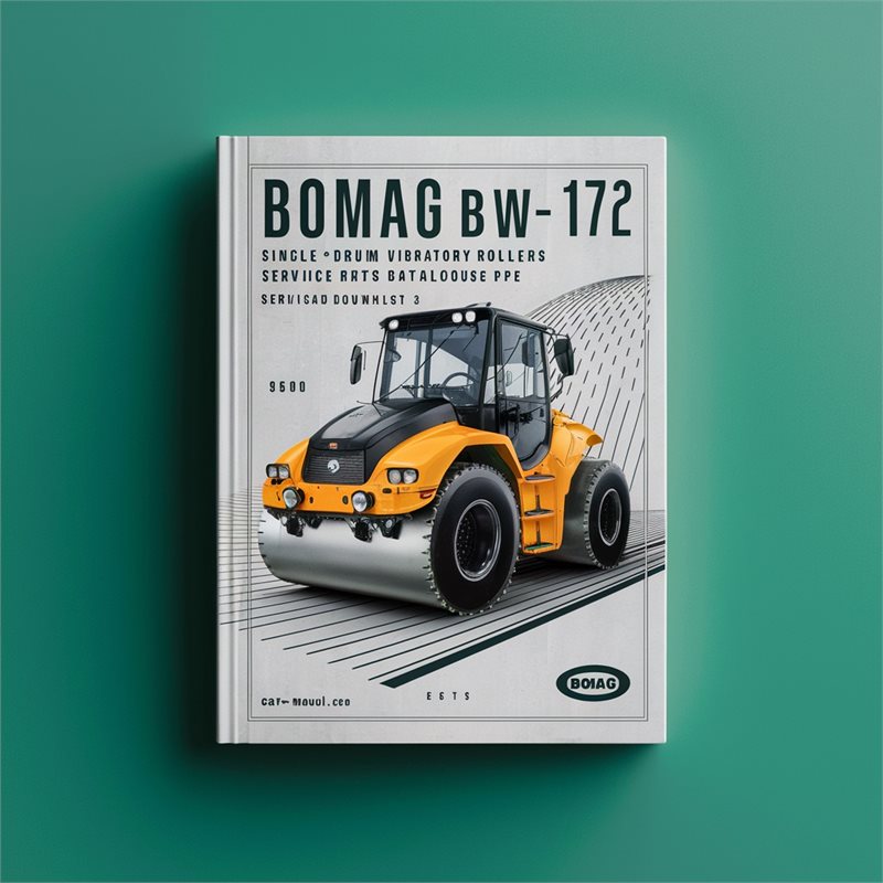 Bomag BW172 D-2 Single Drum Vibratory Rollers Sn136520121001-136520129999 Parts Catalog PDF
