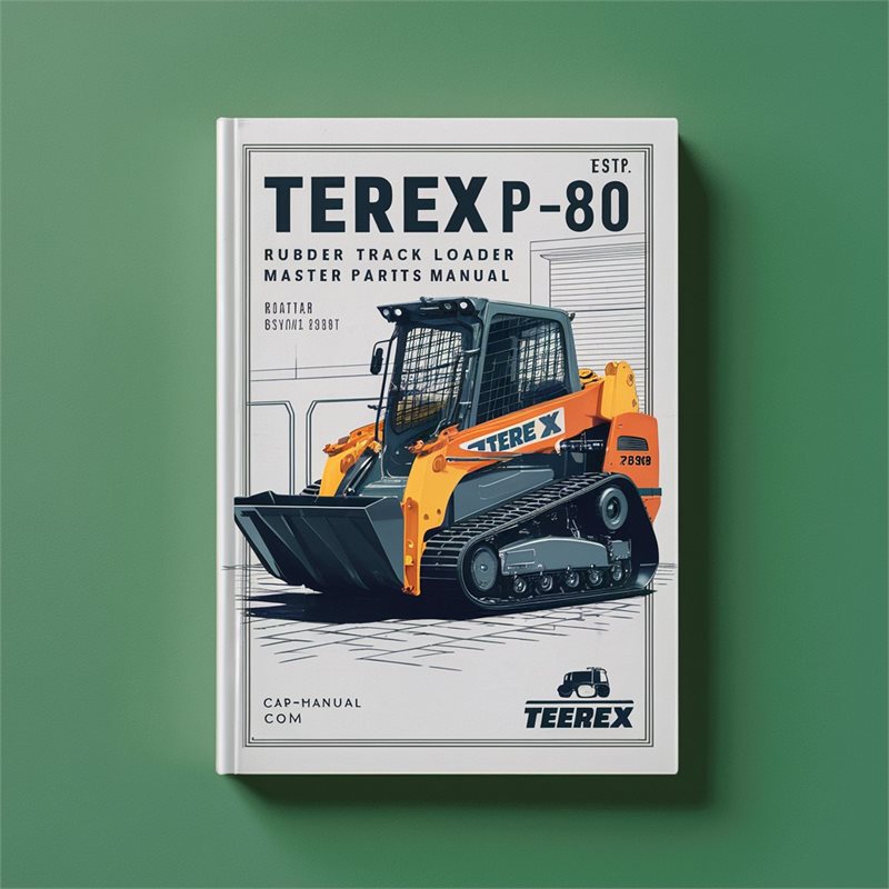 Terex PT-80 Rubber Track Loader Master Parts Catalog PDF