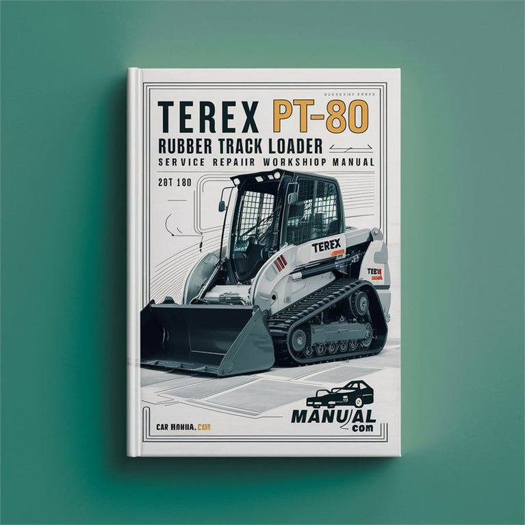 Terex PT-80 Rubber Track Loader Service Repair Workshop Manual PDF