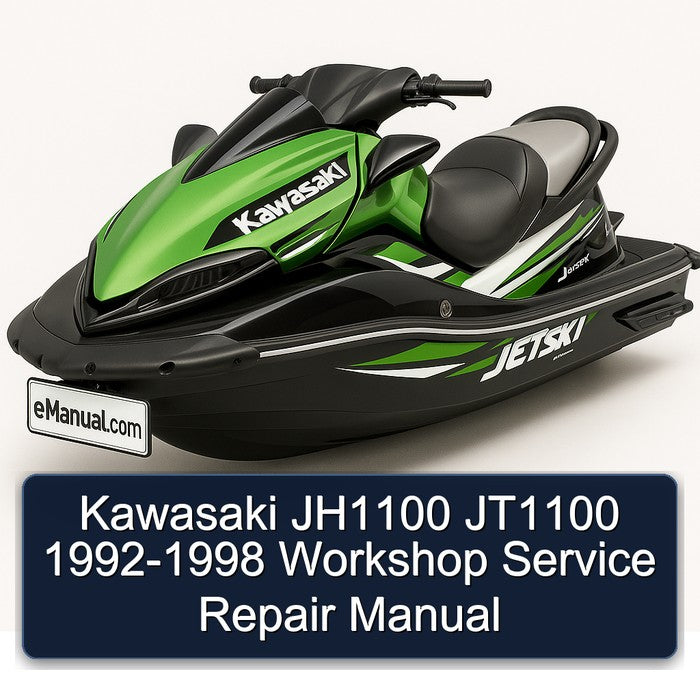 1992-1998 Kawasaki JH1100 JT1100 Service Repair Workshop Manual PDF