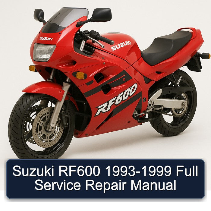 1993-1999 Suzuki RF600 Service Repair Workshop Manual PDF