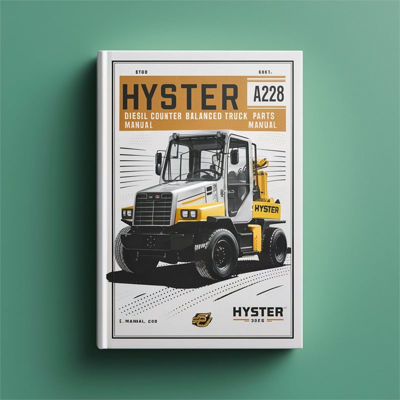Hyster A228 (HR45-48EC) Diesel Counter Balanced Truck Parts Catalog PDF