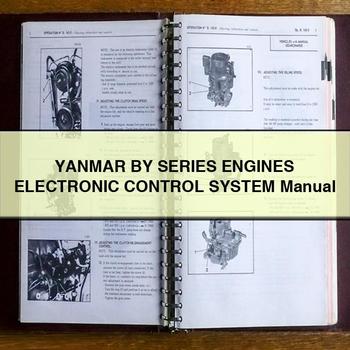 Yanmar BY Series Engines Electronic Control System Service Repair Workshop Manual PDF