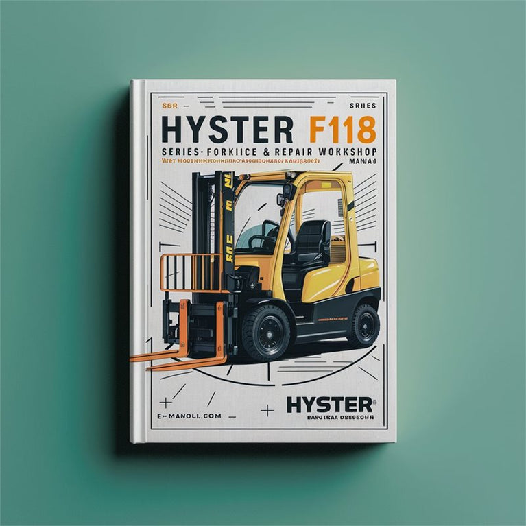 Hyster F118 Series Forklift Service Repair Workshop Manual PDF