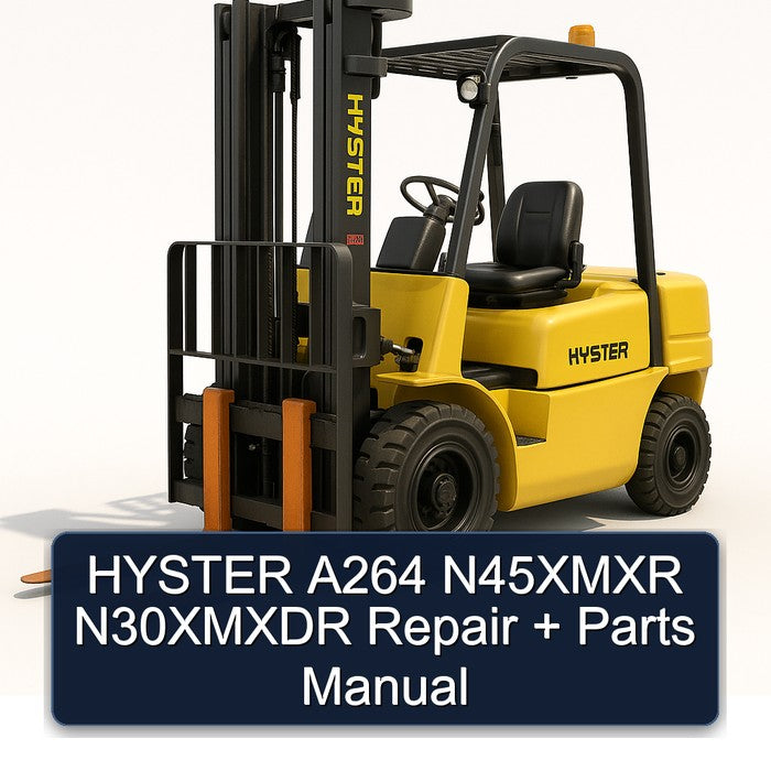 Hyster A264 N45XMXR N30XMXDR Parts Catalog PDF