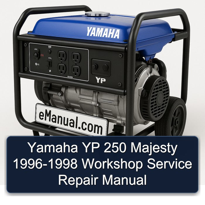 1996-1998 Yamaha YP 250 Majesty Service Repair Workshop Manual PDF