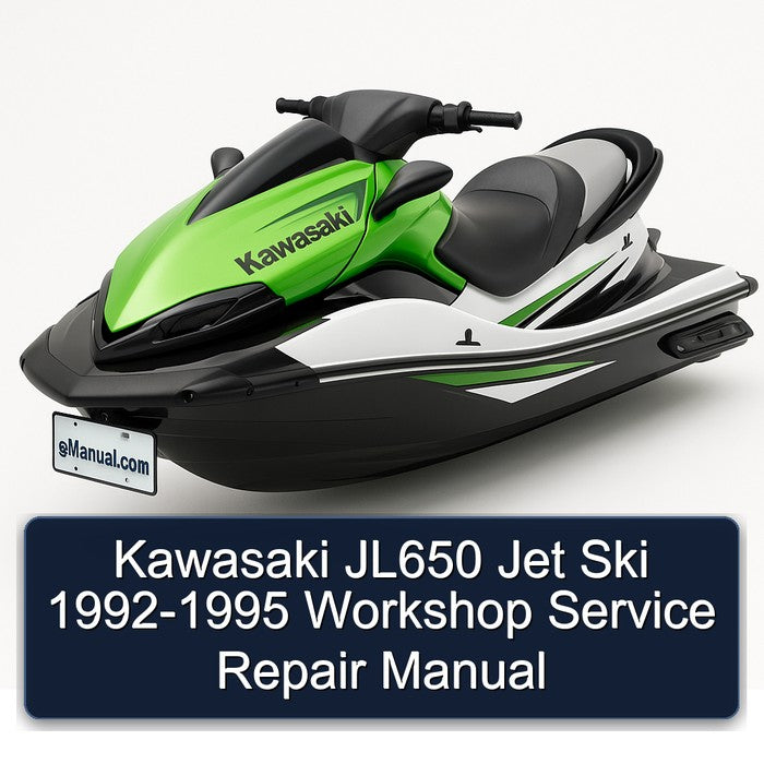 1992-1995 Kawasaki JL650 Jet Ski Service Repair Workshop Manual