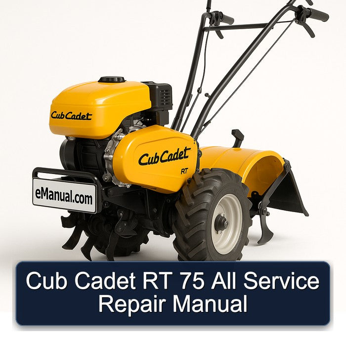 Cub Cadet RT 75 All Service Repair Workshop Manual PDF