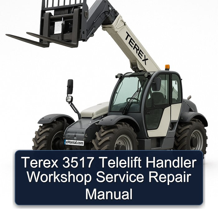 Terex 3517 Telelift Handler Service Repair Workshop Manual PDF