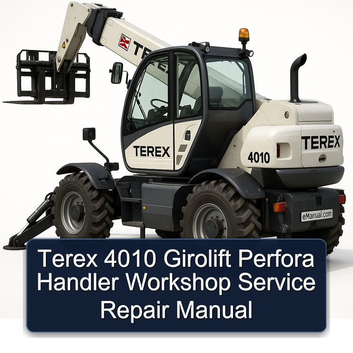Terex 4010 Girolift Perfora Handler Service Repair Workshop Manual PDF