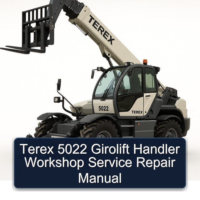 Terex 5022 Girolift Handler Service Repair Workshop Manual PDF