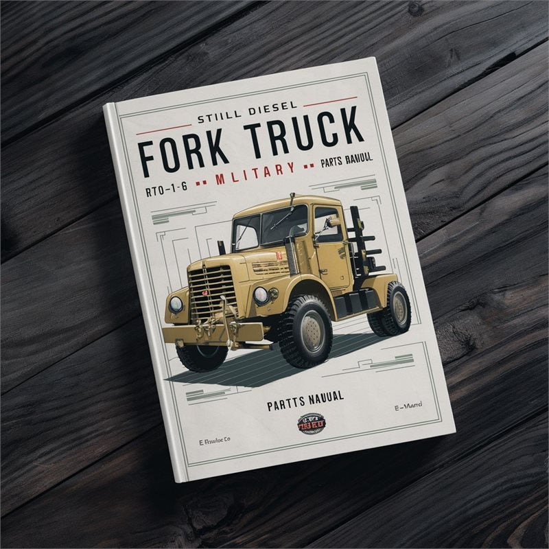 Still Diesel Fork Truck Type R70-16 Military: R7074 BW Parts Catalog PDF