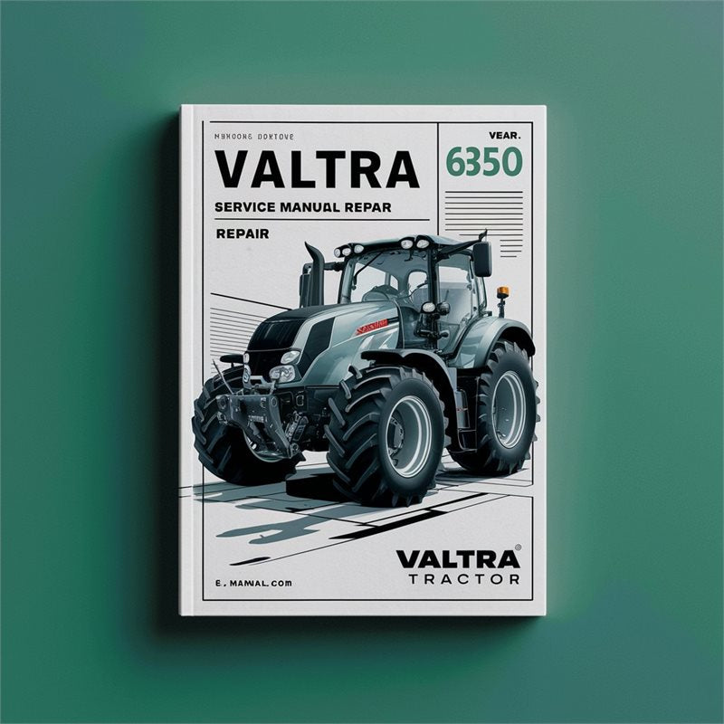 Valtra 6350 Tractor WSM Service Repair Workshop Manual PDF