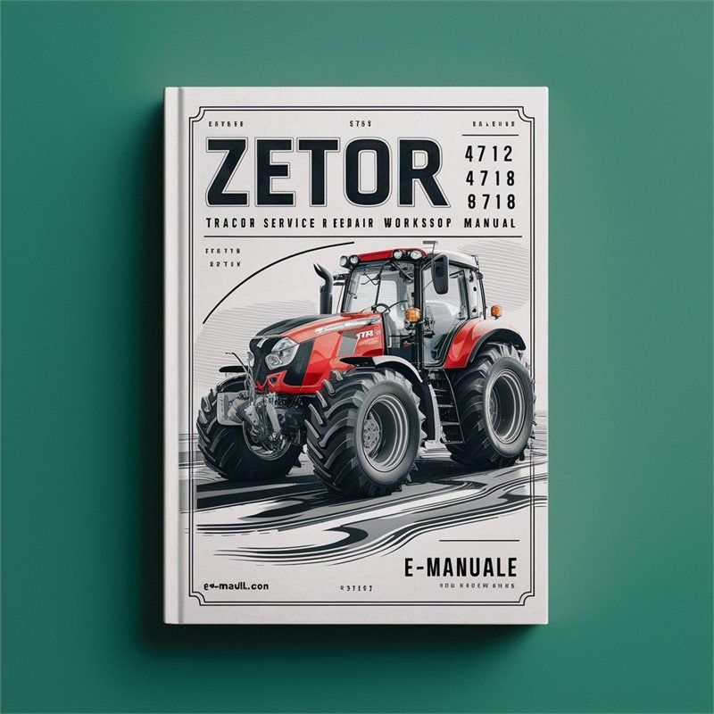 Zetor 4712 4718 5711 5718 Tractor Service Repair Workshop Manual PDF