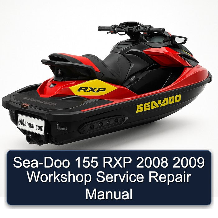 2008-2009 SEA-DOO 155 RXP Service Repair Workshop Manual PDF