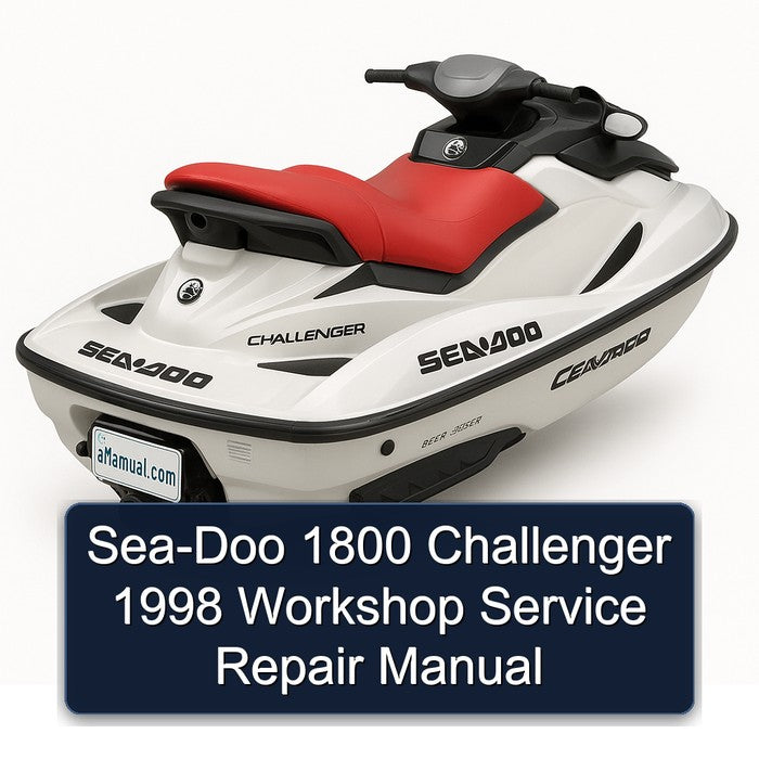 1998 SEA-DOO 1800 Challenger Service Repair Workshop Manual PDF