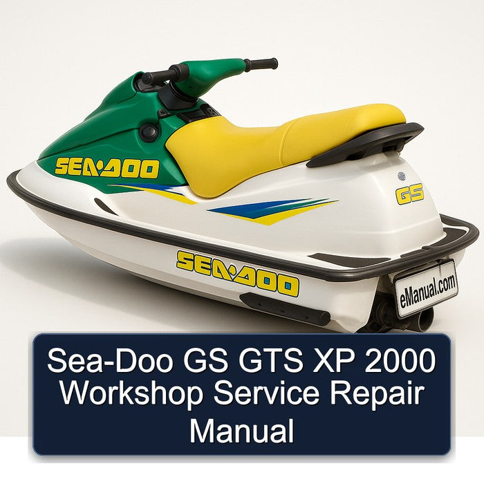 2000 SEA-DOO GS GTS XP Service Repair Workshop Manual