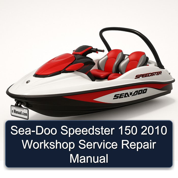 2010 SEA-DOO Speedster 150 Service Repair Workshop Manual PDF