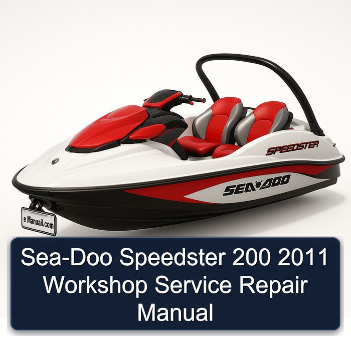 2011 SEA-DOO Speedster 200 Service Repair Workshop Manual PDF
