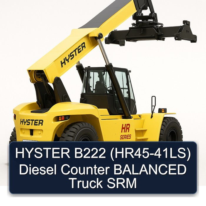 HYSTER B222 (HR45-41LS) Diesel Counter BALANCED Truck SRM
