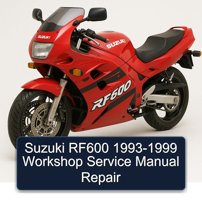1993-1999 Suzuki RF600 Service Repair Workshop Manual PDF