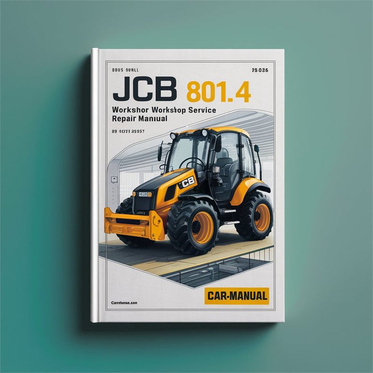 JCB 801.4 801.5 801.6 Mini Excavator Service Repair Workshop Manual PDF