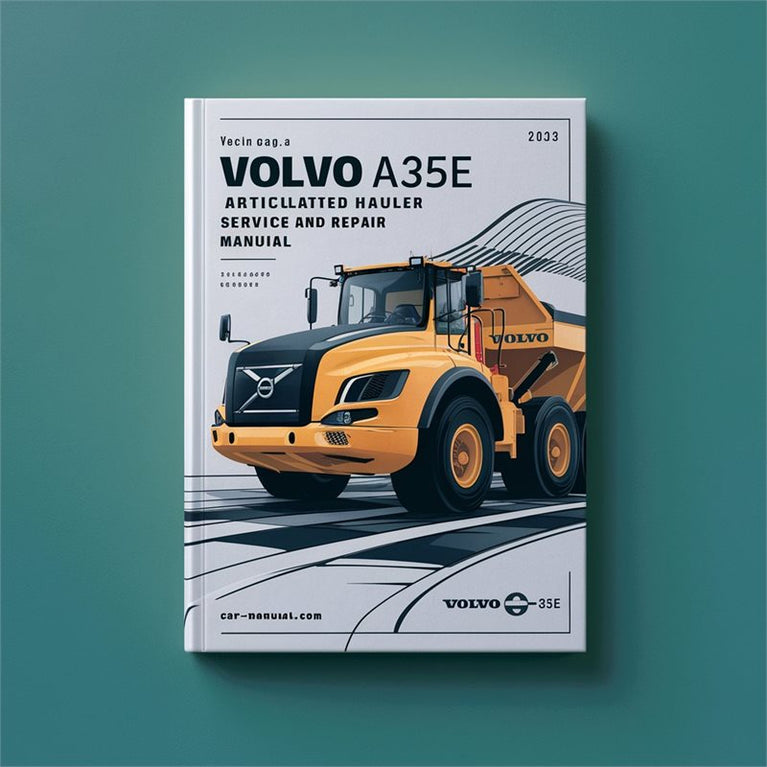 Volvo A35E Articulated Hauler Service Repair Workshop Manual PDF
