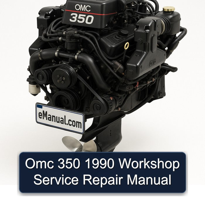 1990 Omc 350 Service Repair Workshop Manual PDF