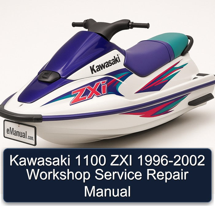1996-2002 Kawasaki 1100 ZXI Service Repair Workshop Manual PDF