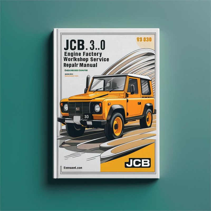 JCB LPG 3.0 Engine Service Repair Workshop Manual PDF