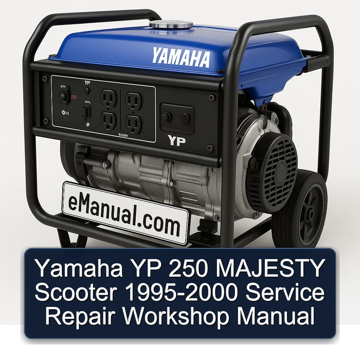 1995-2000 Yamaha YP 250 Majesty Scooter Service Repair Workshop Manual PDF