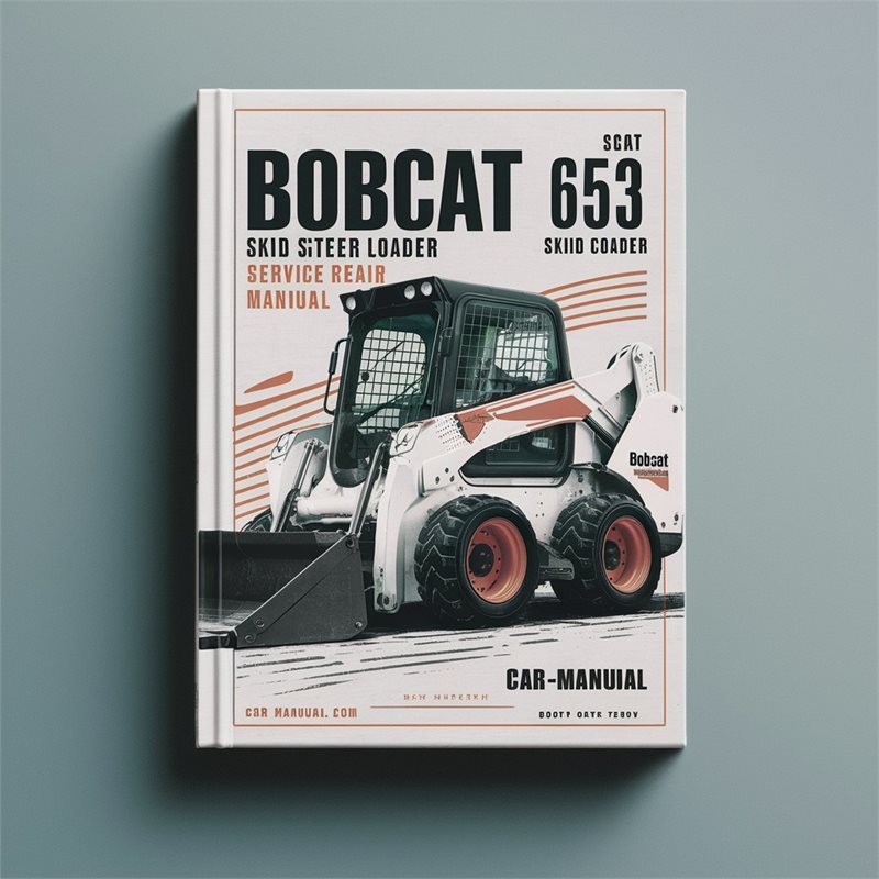 Bobcat 653 Skid Steer Loader Service Repair Workshop Manual PDF