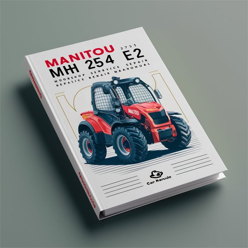 Manitou Forklift MH 25-4 Buggie E2 Service Repair Workshop Manual PDF