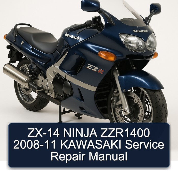 2008-2011 Kawasaki Ninja ZX-14 ZZR1400 Service Repair Workshop Manual PDF