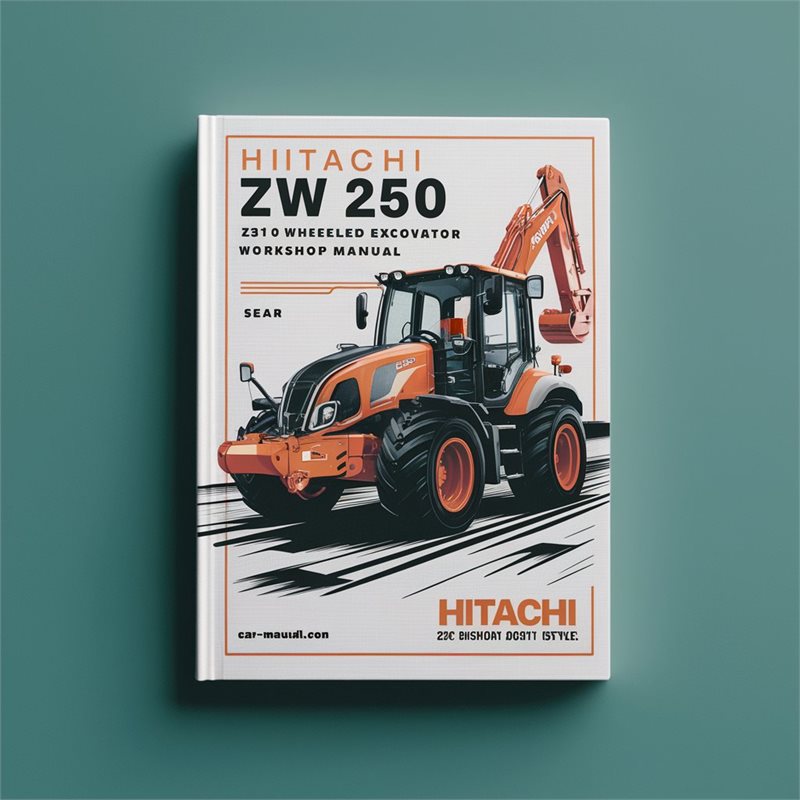 Hitachi ZW 220 250 Wheeled Excavator Service Repair Workshop Manual PDF