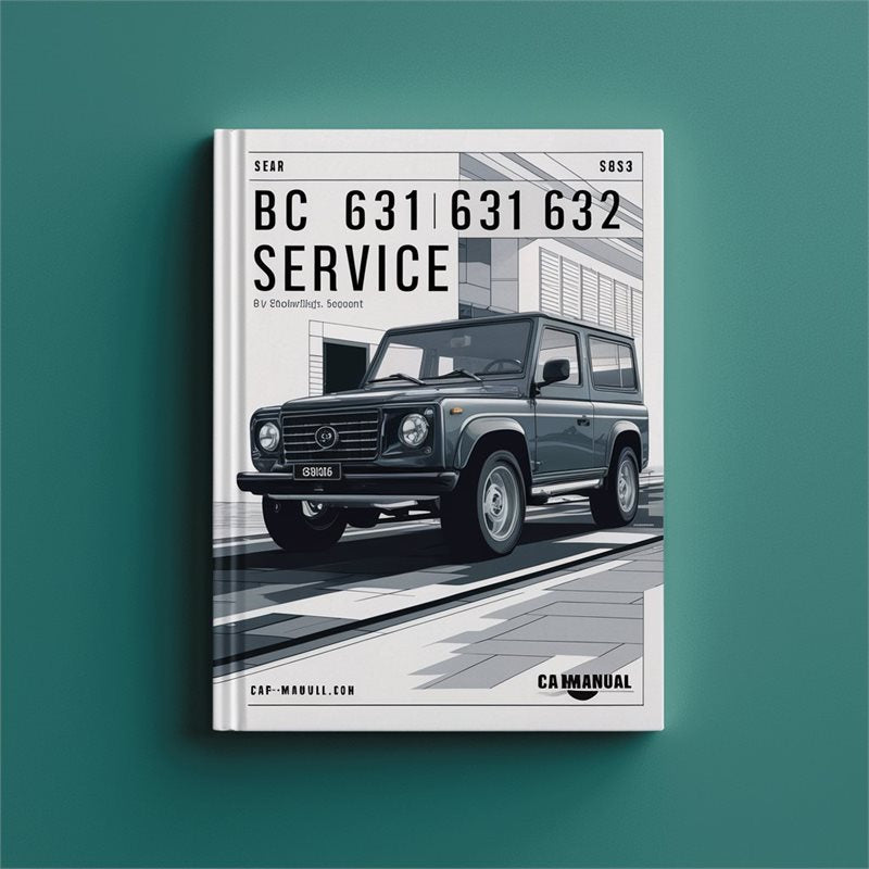 BC 630 631 632 6556454 Service Repair Workshop Manual PDF