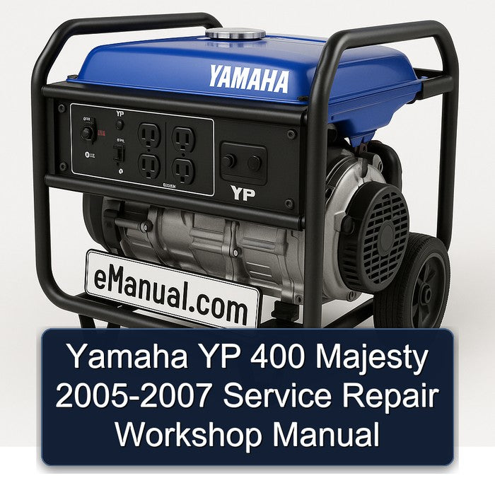 2005-2007 Yamaha YP 400 Majesty Service Repair Workshop Manual PDF