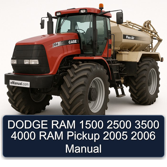 2005-2006 Dodge SRT 10 RAM 1500 2500 3500 4000 Pickup Service Repair Workshop Manual PDF
