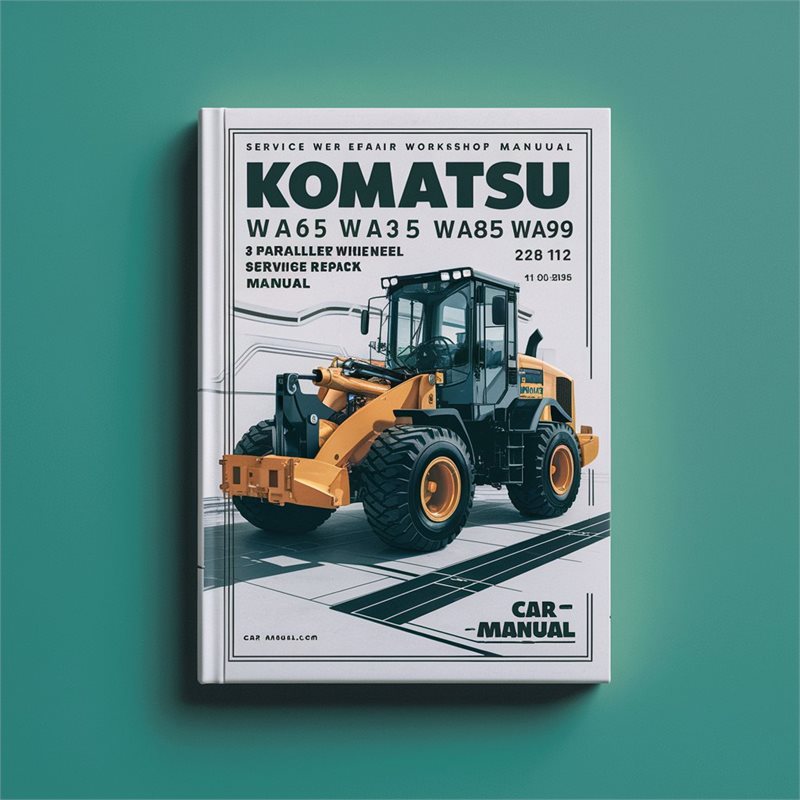 Komatsu WA65 WA75 WA85 WA90 WA95 3 Parallel Wheel Loader Service Repair Workshop Manual PDF