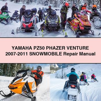 2007-2011 Yamaha PZ50 Phazer Venture - Snowmobile Service Repair Workshop Manual PDF